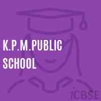 K.P.M.Public School Logo