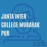 Janta Inter College Mubarak Pur High School Logo