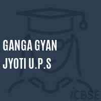 Ganga Gyan Jyoti U.P.S Secondary School Logo