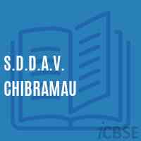 S.D.D.A.V. Chibramau Middle School Logo