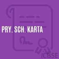 Pry. Sch. Karta Primary School Logo