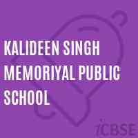 Kalideen Singh Memoriyal Public School Logo