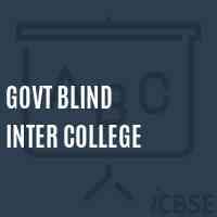 Govt Blind Inter College Senior Secondary School Logo