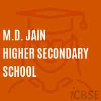 M.D. Jain Higher Secondary School Logo