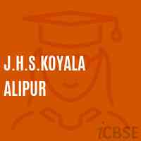 J.H.S.Koyala Alipur Middle School Logo