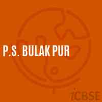 P.S. Bulak Pur Primary School Logo