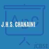 J.H.S. Chanaini Middle School Logo
