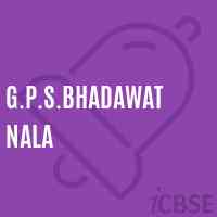 G.P.S.Bhadawat Nala Primary School Logo