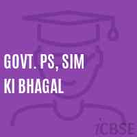 Govt. Ps, Sim Ki Bhagal Primary School Logo