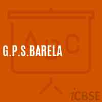 G.P.S.Barela Primary School Logo
