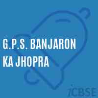 G.P.S. Banjaron Ka Jhopra Primary School Logo