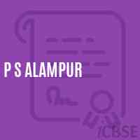 P S Alampur Primary School Logo