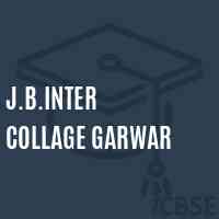 J.B.Inter Collage Garwar High School Logo