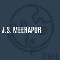 J.S. Meerapur Middle School Logo
