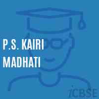 P.S. Kairi Madhati Primary School Logo
