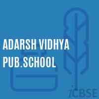 Adarsh Vidhya Pub.School Logo