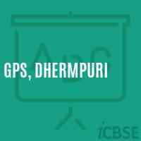 Gps, Dhermpuri Primary School Logo
