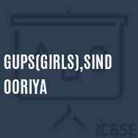 Gups(Girls),Sindooriya Middle School Logo