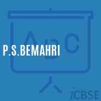 P.S.Bemahri Primary School Logo