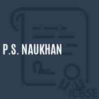 P.S. Naukhan Primary School Logo