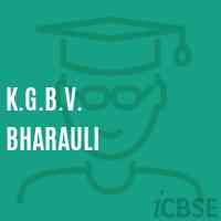 K.G.B.V. Bharauli Middle School Logo