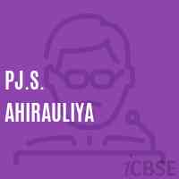 Pj.S. Ahirauliya Primary School Logo