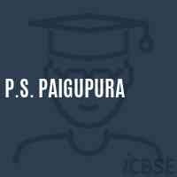 P.S. Paigupura Primary School Logo