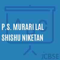 P.S. Murari Lal Shishu Niketan Primary School Logo