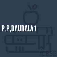 P.P,Daurala 1 Primary School Logo