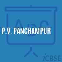 P.V. Panchampur Primary School Logo