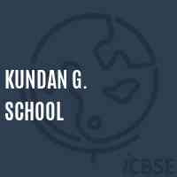 Kundan G. School Logo