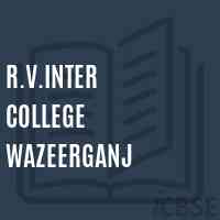 R.V.Inter College Wazeerganj Senior Secondary School Logo