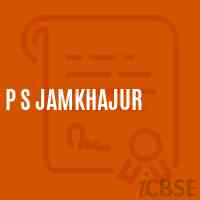 P S Jamkhajur Primary School Logo