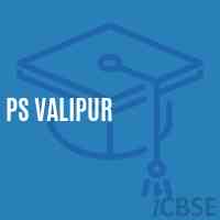 Ps Valipur Primary School Logo