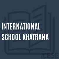 International School Khatrana Logo