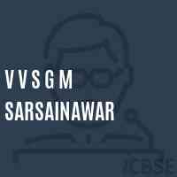 V V S G M Sarsainawar Primary School Logo