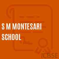 S M Montesari School Logo