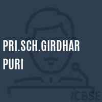 Pri.Sch.Girdhar Puri Primary School Logo
