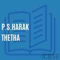 P.S.Harak Thetha Primary School Logo