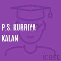 P.S. Kurriya Kalan Primary School Logo