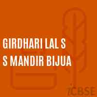 Girdhari Lal S S Mandir Bijua Primary School Logo