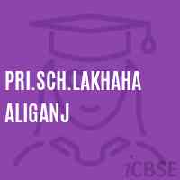 Pri.Sch.Lakhaha Aliganj Primary School Logo