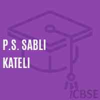 P.S. Sabli Kateli Primary School Logo