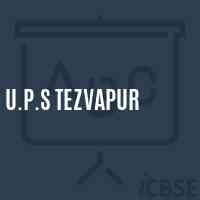 U.P.S Tezvapur Middle School Logo