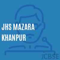 Jhs Mazara Khanpur Middle School Logo