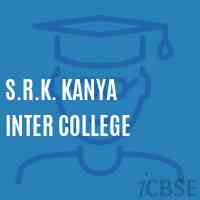 S.R.K. Kanya Inter College Logo