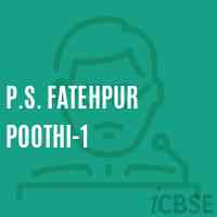 P.S. Fatehpur Poothi-1 Primary School Logo