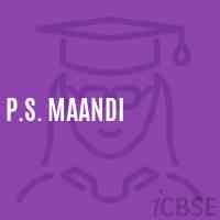 P.S. Maandi Primary School Logo