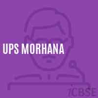 Ups Morhana Middle School Logo