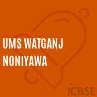 Ums Watganj Noniyawa Middle School Logo